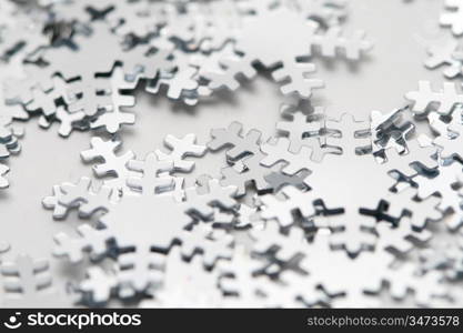 snowflakes macro close up christmas background