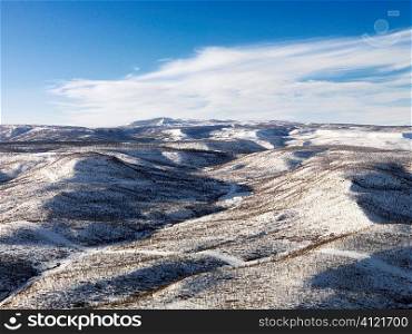 Snowy Hill Landscape