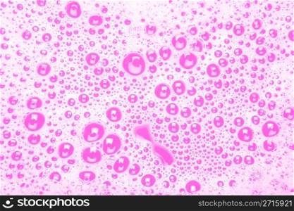 Soap bubbles in water, background, texture