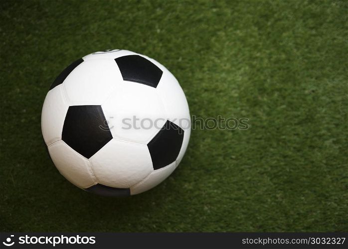 soccer ball on background