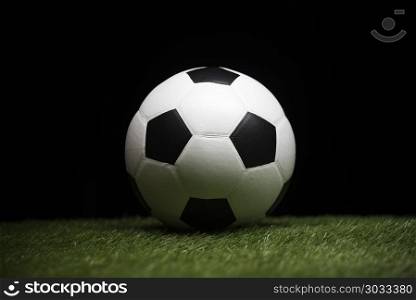 soccer ball on background