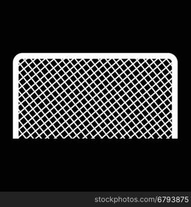 Soccer football goal icon illustration design