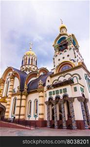 Sochi, Russia - MAY 14, 2016: SSt. Prince Vladimir Cathedral in Sochi, Russia