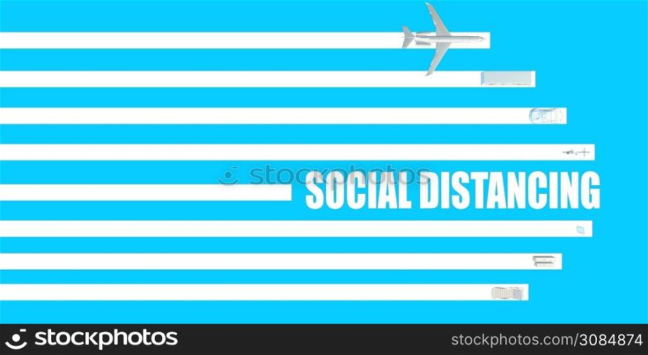 Social Distancing for Information Update as a Traveler Concept. Social Distancing