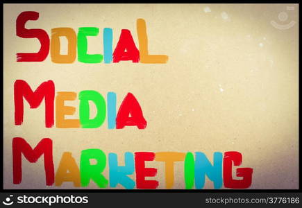 Social Media Marketing Concept