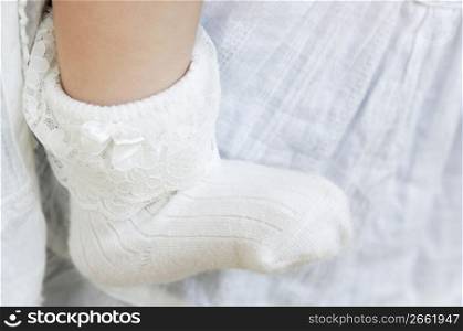 Socks of the baby