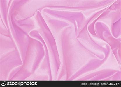 Soft pink satin wavy background