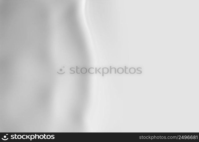 Soft textureless light and shade white wave absrtact background