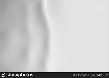 Soft textureless light and shade white wave absrtact background