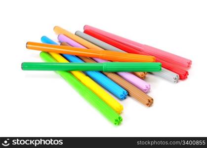 soft-tip pen isolated on a white background
