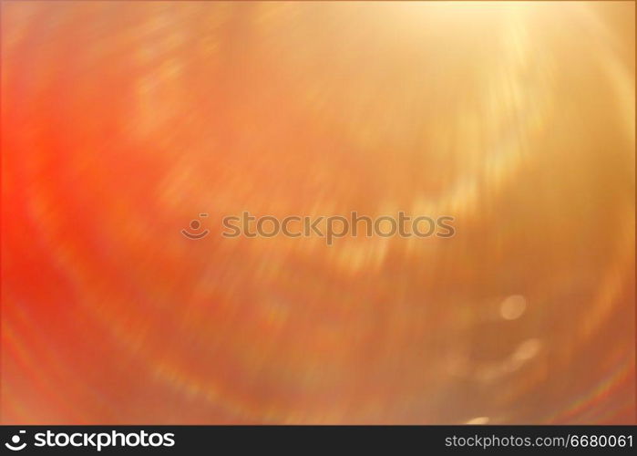 soft warm light rays, sun glare background