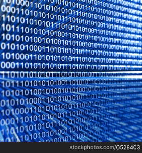 Software code graphic background 3d rendering. Software code. High resolution 3d render graphic background