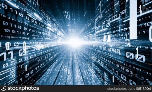Software development, application programming code and tacit computer coding . Concept of smart digital transformation and technology disruption that changes global trends in new information era .. Software development, application programming code and tacit computer coding