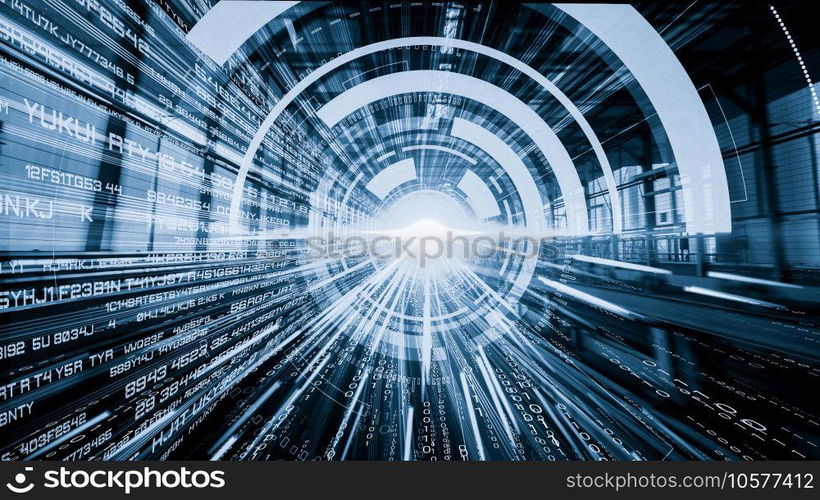 Software development, application programming code and tacit computer coding . Concept of smart digital transformation and technology disruption that changes global trends in new information era .. Software development, application programming code and tacit computer coding