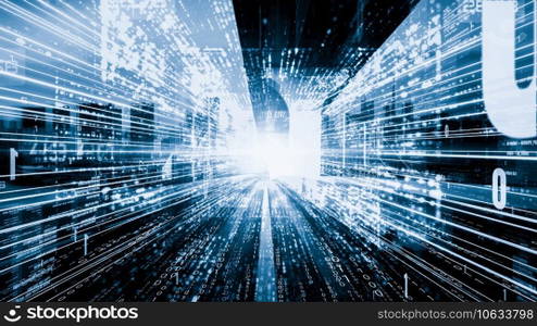 Software development, application programming code and tacit computer coding . Concept of smart digital transformation and technology disruption that changes global trends in new information era .. Software development, application programming code and tacit computer coding