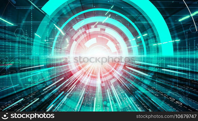 Software development, application programming code and tacit computer coding . Concept of smart digital transformation and technology disruption that changes global trends in new information era .. Software development, application programming code and tacit computer coding