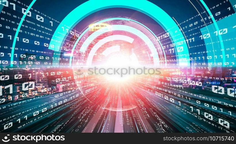 Software development, application programming code and tacit computer coding . Concept of smart digital transformation and technology disruption that changes global trends in new information era .. Software development, application programming code and tacit computer coding
