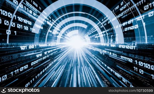 Software development, application programming code and tacit computer coding . Concept of smart digital transformation and technology disruption that changes global trends in new information era .. Software development, application programming code and tacit computer coding