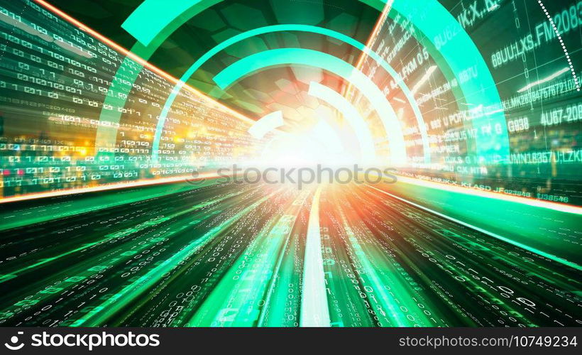 Software development, application programming code and tacit computer coding . Concept of smart digital transformation and technology disruption that changes global trends in new information era .. Software development, application programming code and tacit computer coding