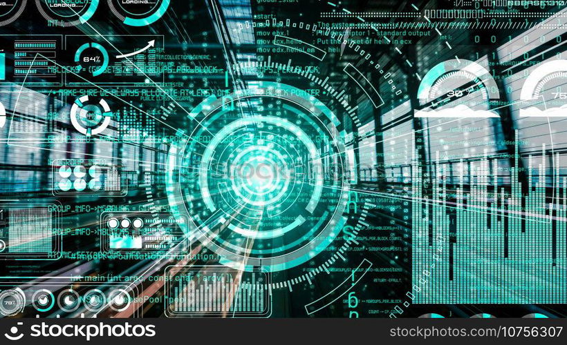 Software development, application programming code and tacit computer coding . Concept of smart digital transformation and technology disruption that changes global trends in new information era .. Software development, application programming code and tacit computer coding