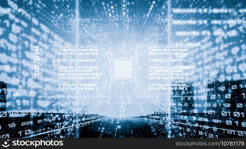 Software development, application programming code and tacit computer coding . Concept of smart digital transformation and technology disruption that changes global trends in new information era .. Software development, application programming code and tacit computer coding