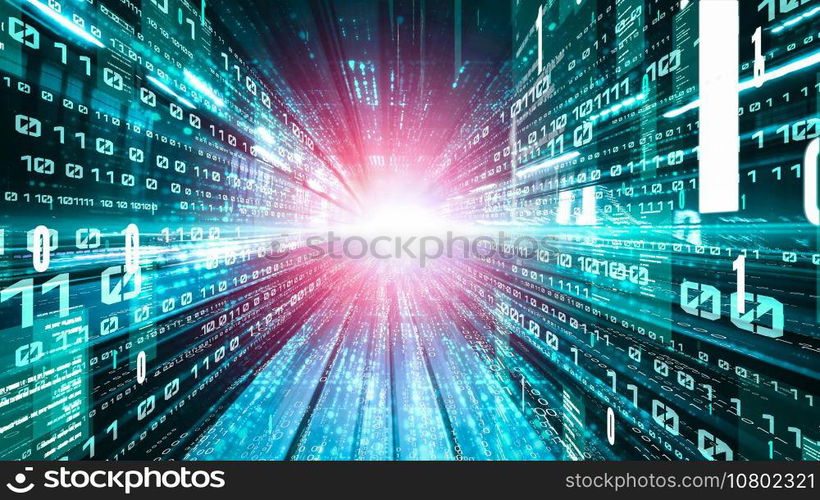 Software development, application programming code and tacit computer coding . Concept of smart digital transformation and technology disruption that changes global trends in new information era .. Software development, application programming code and tacit computer coding
