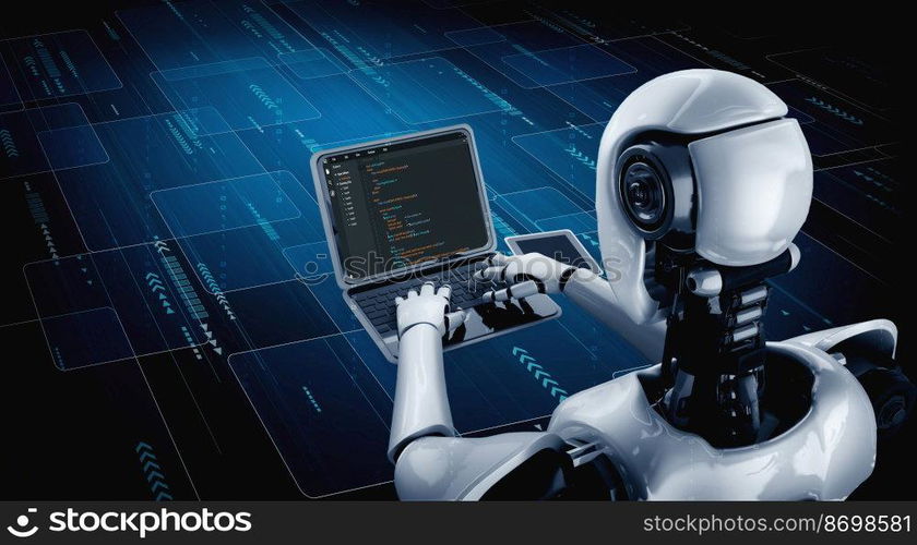 Software development programming on computer screen for modish application and program coding. Software development programming on computer screen for modish application