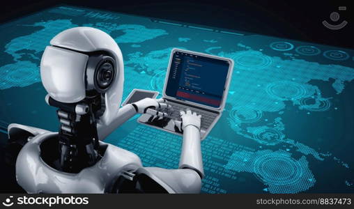 Software development programming on computer screen for modish application and program coding. Software development programming on computer screen for modish application