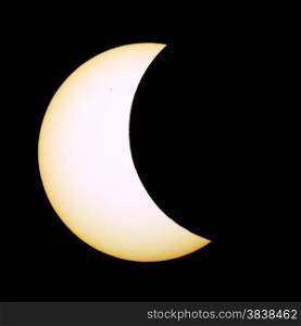 Solar eclipse for a background 20.03.15. Saint Petersburg, Russia.&#xA;
