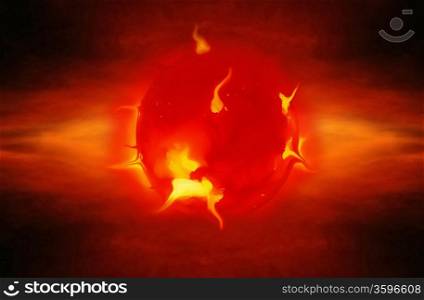 solar eruptions and explosions in space