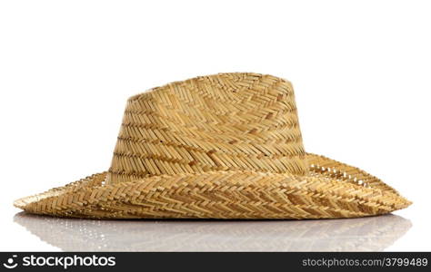 Sombrero isolated on white background. straw hat