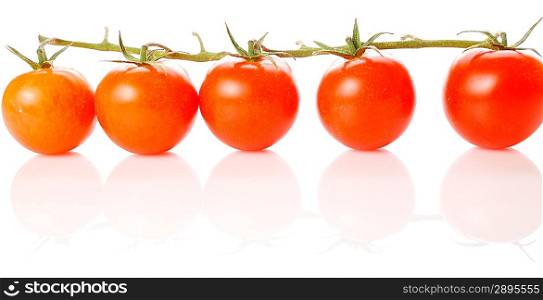 Some ripe tomatos