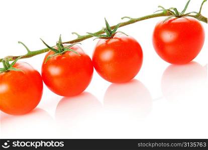 Some ripe tomatos