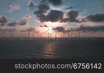 Sonnenuntergang nber dem Meer