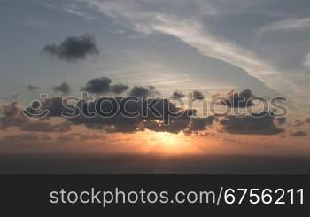 Sonnenuntergang nber dem Meer, Cabo da Roca, Portugal