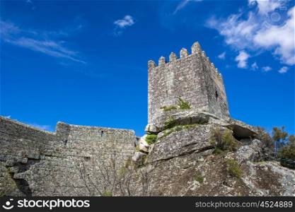 Sortelha Castle, Historic village near Covilha, Portugal