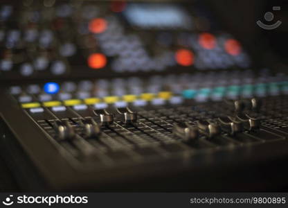 Sound panel for working in the studio and on TV projects. online streaming