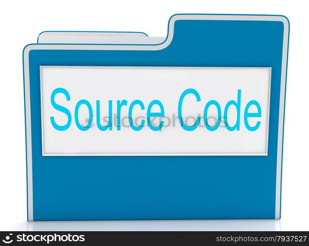 Source Code Representing Files Programmer And Programming