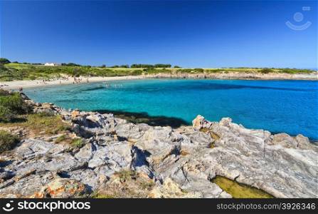 south coast in San Pietro island, Sardinia, Italy