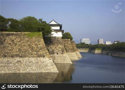 South outer moat in Osaka Castle
