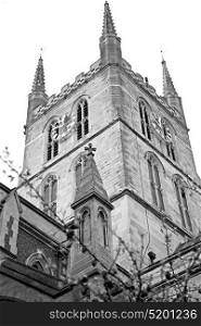 southwark cathedral in london england old construction and religion