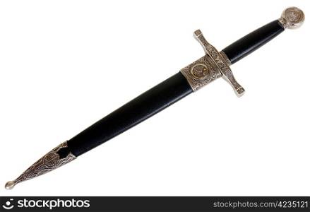 Souvenir medieval dagger. An exact copy made of modern materials