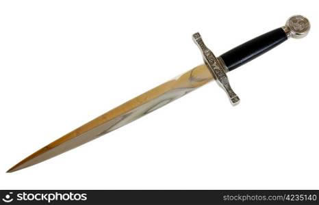 Souvenir medieval dagger. An exact copy made of modern materials