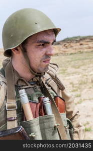 Soviet paratrooper in Afghanistan during the Soviet Afghan War. Soviet paratrooper in Afghanistan