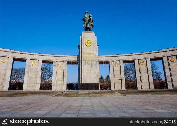 Soviet war memorial, Treptower Park, Berlin, Germany