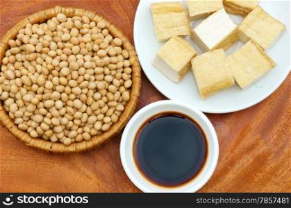 Soybean name Glycine max, Fabaceae family, rich protein, acid amin, vitamin, an orgaric, cheap, nutrition product, to process soymilk, soy sauce, tofu, cooking oil, suitable for diet menu