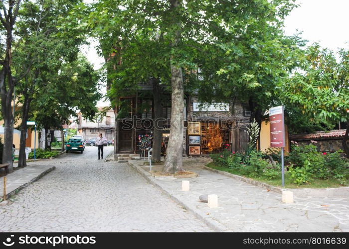 Sozopol in Bulgaria on the Black Sea. It is located a few small peninsula. The city is divided into Old and New Town and is a favorite destination of tourists from around the world.