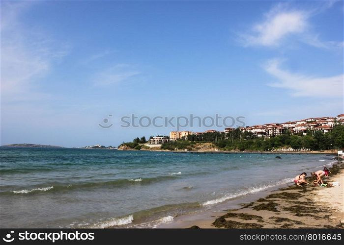 Sozopol in Bulgaria on the Black Sea. It is located a few small peninsula. The city is divided into Old and New Town and is a favorite destination of tourists from around the world.