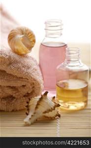 spa and body care background