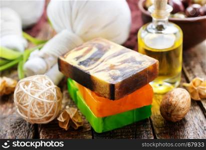 spa objects on a table, stock photo